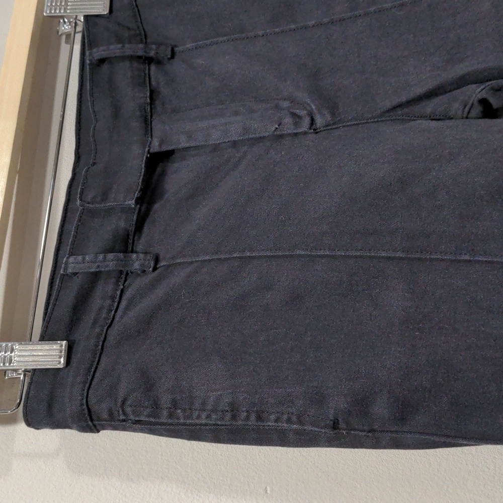 Modcloth Women's Pants Size Medium Black Front Seam Detail Skinny - Picture 4 of 9